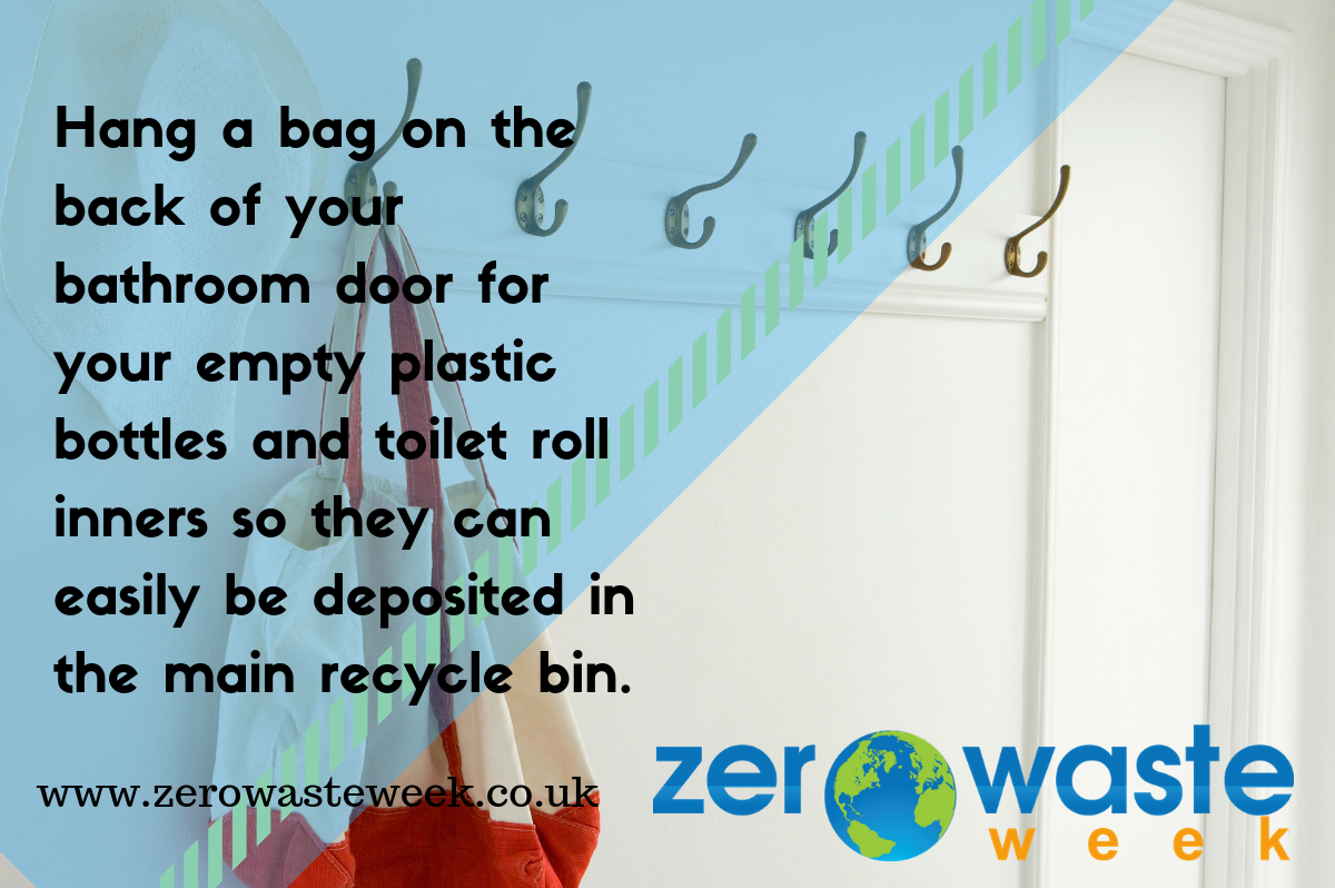 bathroom recycling zero waste week