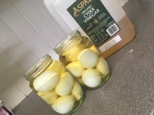 home made pickled eggs
