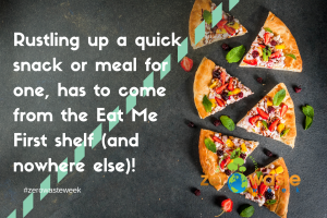 The Eat Me First Shelf