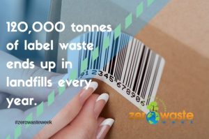 label waste printing industry