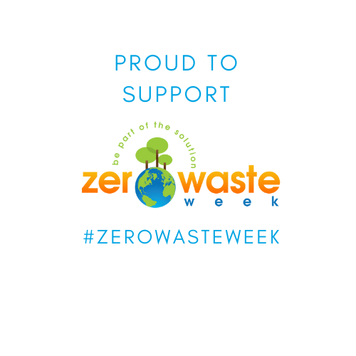 proud to support zero waste week square logo