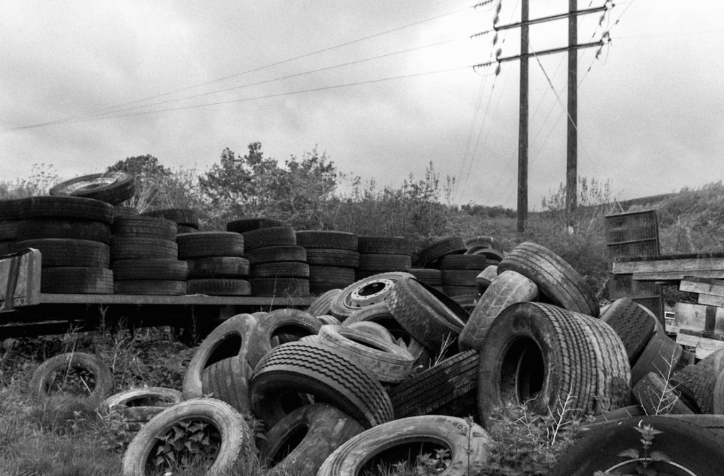 waste tyres